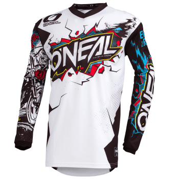 O`NEAL ELEMENT JERSEY VILLAIN WHITE