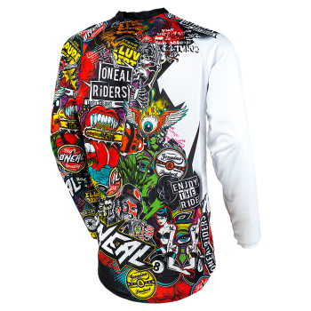 O`NEAL MAYHEM JERSEY CRANK BLACK/MULTI