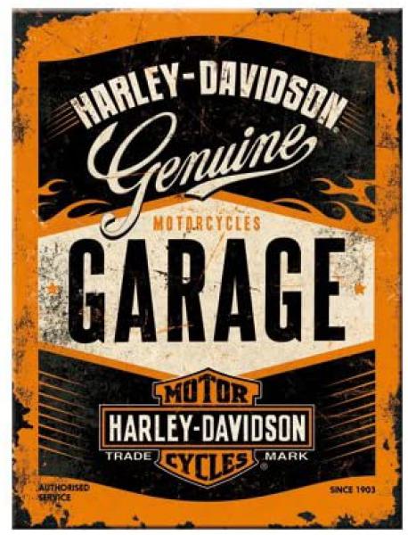 Magnet Harley Davidson Garage