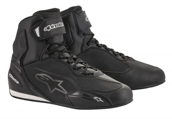 Alpinestars Faster-3 Motorradschuhe Black/Black