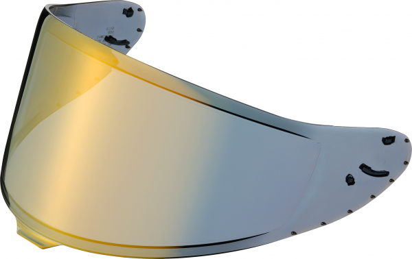 Shoei Visier (CWR-F2PN) Gold Verspiegelt