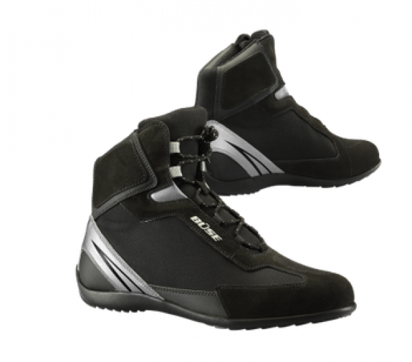 BÜSE B50 KURZSTIEFEL SCHWARZ/SILBER